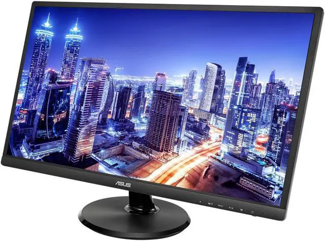 Alt view image 2 of 5 - Asus VA249HE 24-inch 1080P Full HD LED Backlit LCD Monitor, 2-Pack Bundle with VGA, HDMI, Eye Care, Ultra-low Blue Light, Desk Mount Dual Monitor Stand