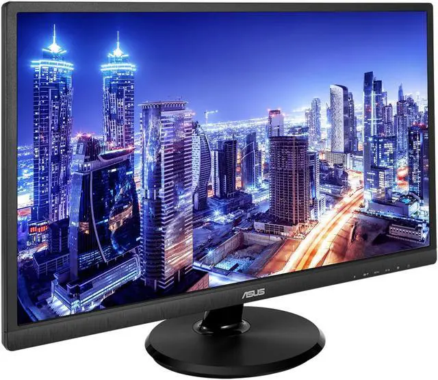 Alt view image 3 of 5 - Asus VA249HE 24-inch 1080P Full HD LED Backlit LCD Monitor, 2-Pack Bundle with VGA, HDMI, Eye Care, Ultra-low Blue Light, Desk Mount Dual Monitor Stand