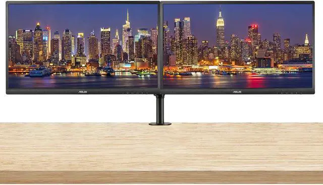 Main image of Asus VA27EHE 27-inch 1080P 75 Hz Full HD LED Backlit LCD Monitor, 2-Pack Bundle with VGA, HDMI, Eye Care, Ultra-low Blue Light, Desk Mount Dual Monitor Stand