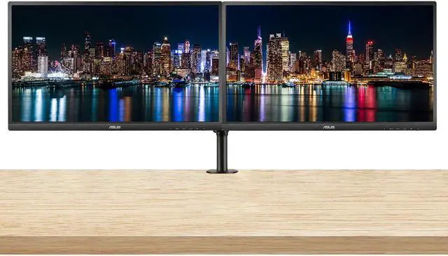 Main image of Asus VA27EHF 27-inch 1080P Full HD 1 ms 100 Hz LCD Monitor, 2-Pack Bundle with VGA, HDMI, Eye Care, Ultra-low Blue Light, Desk Mount Dual Monitor Stand