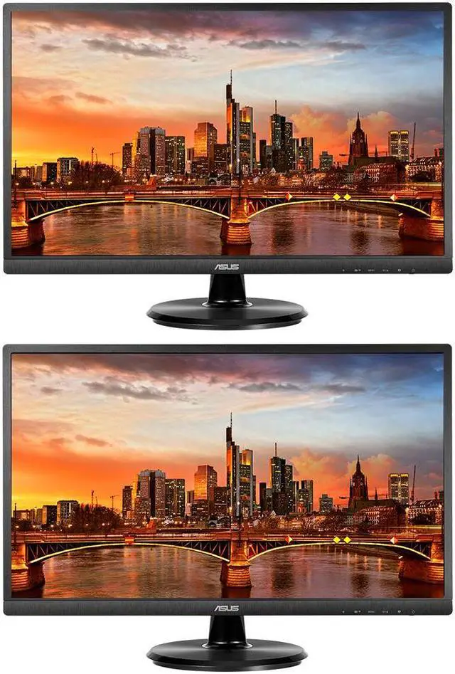 Main image of Asus VA329HE 32-inch 1080P 75 Hz Full HD LED Backlit LCD Monitor, 2-Pack Bundle with VGA, HDMI, Eye Care, Ultra-low Blue Light