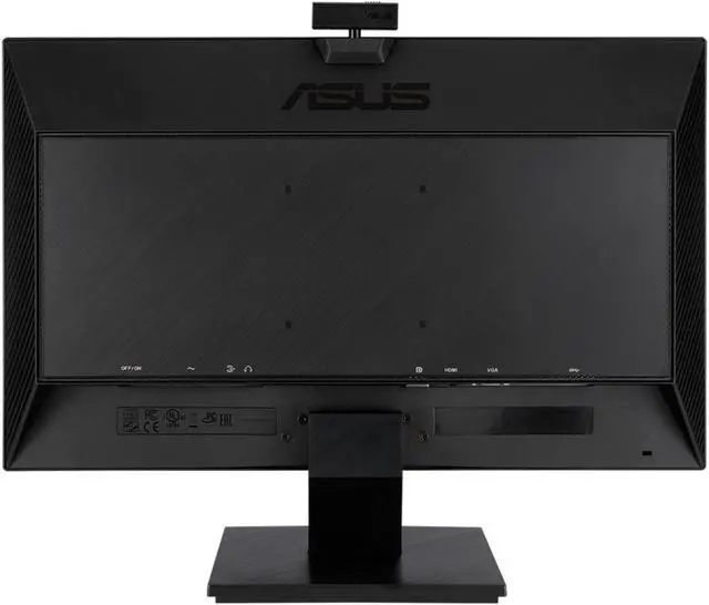 Alt view image 3 of 6 - Asus BE24EQK 24-inch 1080P FHD Frameless IPS Business Monitor, 2-Pack Bundle with Full HD Webcam, Mic Array, Speakers, DisplayPort, HDMI, Desk Mount Dual Monitor Stand