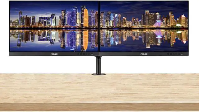 Main image of Asus ProArt PA278QV 27-inch 1440P 2K WQHD 100% sRGB IPS Professional Monitor, 2-Pack Bundle with DisplayPort, HDMI, USB Hub, Integrated Speakers, Desk Mount Dual Monitor Stand