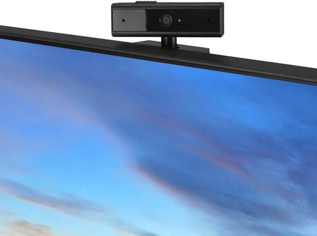 Alt view image 5 of 6 - Asus BE24EQK 24-inch 1080P FHD Frameless IPS Business Monitor, 2-Pack Bundle with Full HD Webcam, Mic Array, Speakers, DisplayPort, HDMI, Desk Mount Dual Monitor Stand