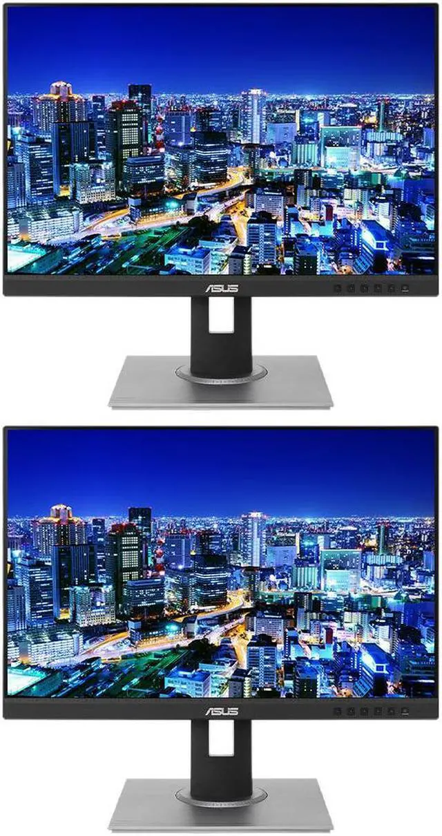 Main image of Asus ProArt PA248QV 24-inch 1920 x 1200 WUXGA 100% sRGB IPS Professional Monitor, 2-Pack Bundle with DisplayPort, HDMI, USB Hub, Integrated Speakers