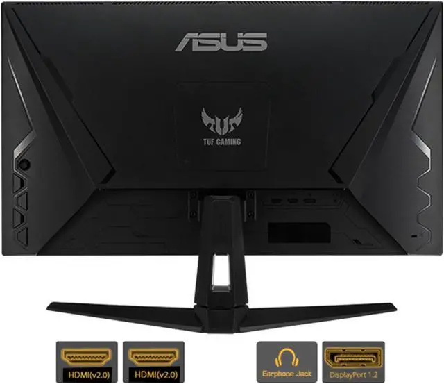 Alt view image 6 of 6 - Asus TUF VG289Q1A 28 3840 x 2160 4K UHD 5 ms LCD Gaming Monitor 2-Pack Bundle with Low Motion Blur, Eye Care, FreeSync Premium, DisplayPort, HDMI, Integrated Speakers