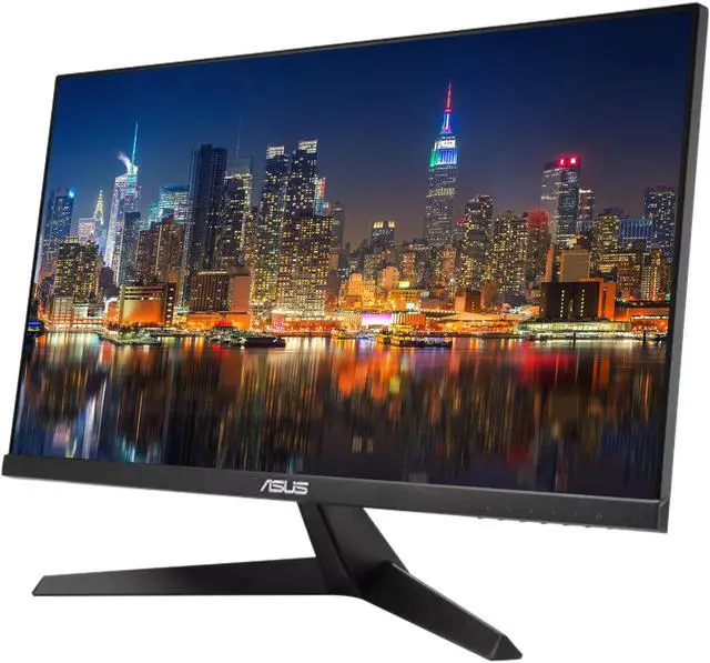 Alt view image 2 of 6 - Asus VY279HE 27-inch 1920 x 1080 FHD 75 Hz 1 ms LCD Monitor, 2-Pack Bundle with Adaptive-Sync, Eye Care Plus, Color Augmentation, VGA, HDMI, Black, Desk Mount Dual Monitor Stand
