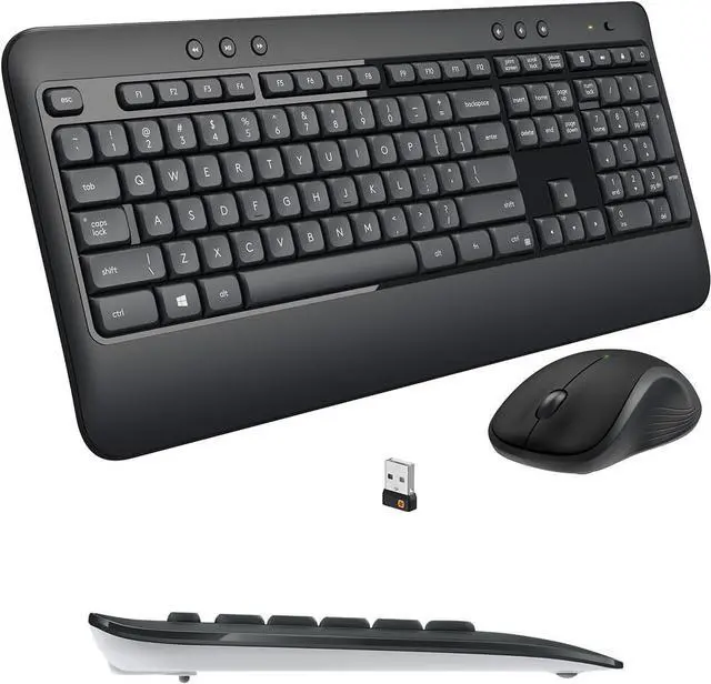 Alt view image 5 of 7 - Lenovo Notebook Bundle E16 16" Ryzen 5, 16GB RAM, 256GB SSD, 2 x ThinkVision T27i 27" Monitor, Dual Stand, USB-C Dock, MK540 Wireless Keyboard & Mouse, Gel Pad, Webcam, Headphones, Bag