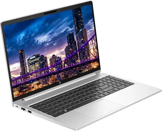 Alt view image 2 of 7 - HP ProBook 450 G10 15.6" i5, 8GB RAM, 256GB SSD, Bundle with 2 x EliteDisplay E24 24" Monitors, Dual Stand, USB-C Dock, MK540 Wireless Keyboard and Mouse, Gel Pad, Webcam, Headphones, Bag