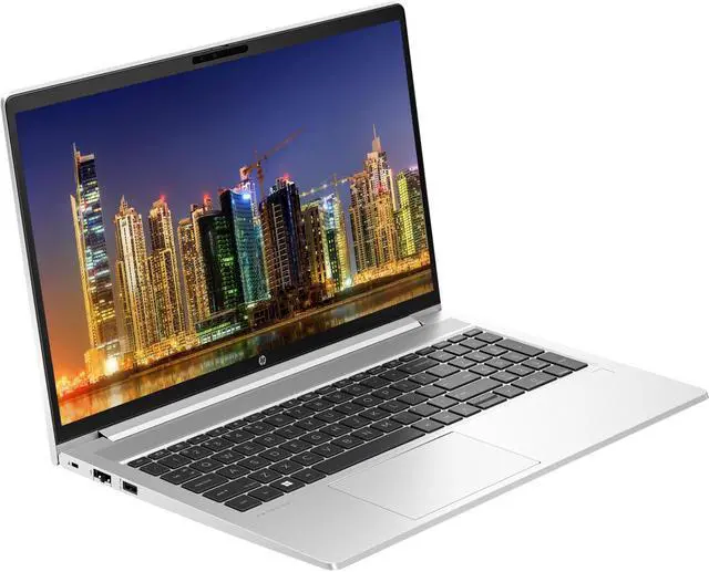 Alt view image 2 of 7 - HP ProBook 450 G10 15.6" i5, 16GB RAM, 256GB SSD, Bundle with 2 x EliteDisplay E24 24" Monitors, Dual Stand, USB-C Dock, MK540 Wireless Keyboard and Mouse, Gel Pad, Webcam, Headphones, Bag