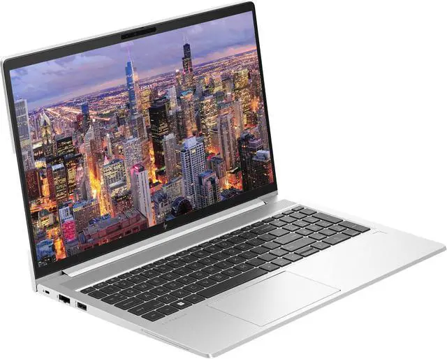 Alt view image 2 of 7 - HP EliteBook 655 G10 15.6" Ryzen 7, 32GB RAM, 1TB SSD, Windows 11 Pro Notebook Bundle with 2 x EliteDisplay E24 24" Monitors, Dual Stand, USB-C Dock, Keyboard and Mouse, Webcam, Headphones, Bag