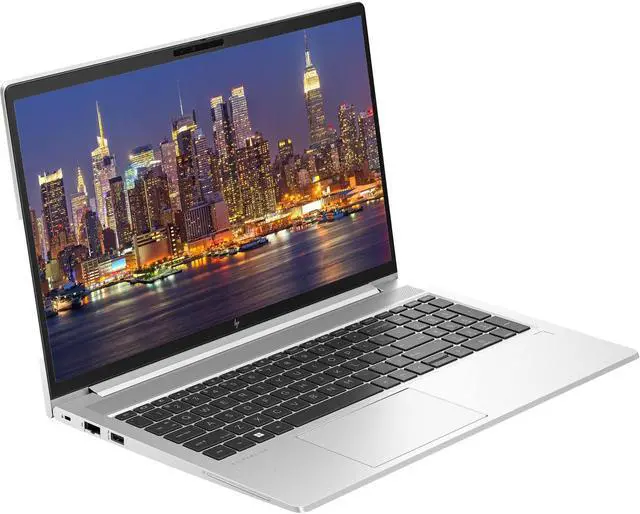 Alt view image 2 of 7 - HP EliteBook 655 G10 15.6" Ryzen 7, 16GB RAM, 512GB SSD, Windows 11 Pro Notebook Bundle with 2 x EliteDisplay E24 24" Monitors, Dual Stand, USB-C Dock, Keyboard and Mouse, Webcam, Headphones, Bag