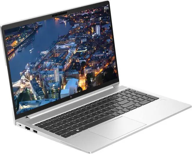 Alt view image 2 of 7 - HP EliteBook 650 G10 Touchscreen 15.6" i7, 16GB RAM, 512GB SSD, Windows 11 Pro Notebook Bundle with 2 x EliteDisplay E27 27" Monitors, Dual Stand, USB-C Dock, Keyboard and Mouse, Webcam, Headphones