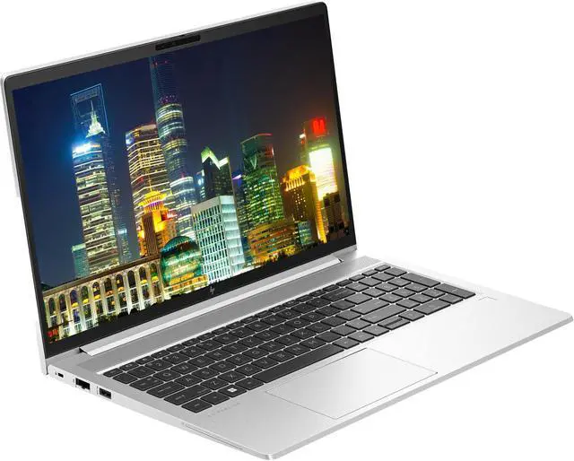 Alt view image 2 of 7 - HP EliteBook 650 G10 15.6" i5, 8GB RAM, 256GB SSD, Windows 11 Pro Notebook Bundle with 2 x EliteDisplay E27 27" Monitors, Dual Stand, USB-C Dock, Keyboard and Mouse, Webcam, Headphones, Bag