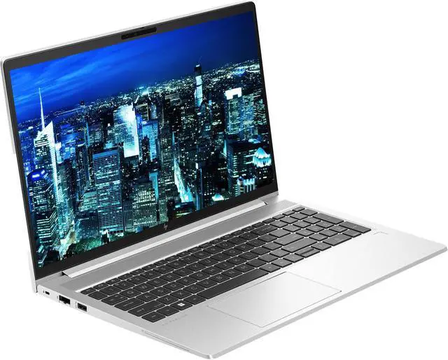 Alt view image 2 of 7 - HP EliteBook 650 G10 Touchscreen 15.6" i7, 16GB RAM, 512GB SSD, Windows 11 Pro Notebook Bundle with 2 x EliteDisplay E27 27" Monitors, Dual Stand, USB-C Dock, Keyboard and Mouse, Webcam, Headphones