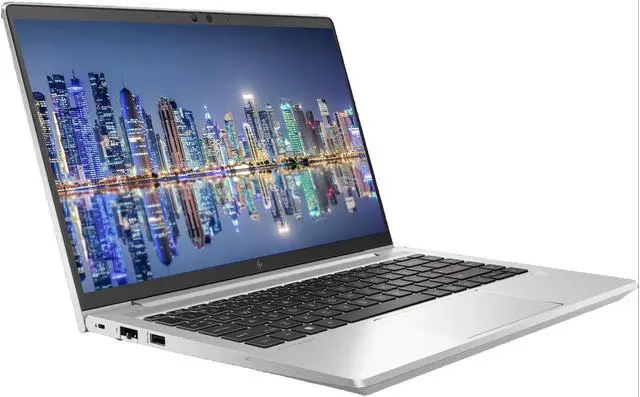 Alt view image 2 of 7 - HP EliteBook 645 G10 14" Ryzen 7, 32GB RAM, 1TB SSD, Windows 11 Pro Notebook Bundle with 2 x EliteDisplay E24 24" Monitors, Dual Stand, USB-C Dock, Keyboard and Mouse, Webcam, Headphones, Bag