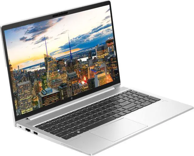 Alt view image 2 of 7 - HP EliteBook 640 G10 14" i5, 16GB RAM, 256GB SSD, Windows 11 Pro Notebook Bundle with 2 x EliteDisplay E27 27" Monitors, Dual Stand, USB-C Dock, Keyboard and Mouse, Webcam, Headphones, Bag