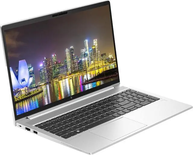 Alt view image 2 of 7 - HP EliteBook 640 G10 Touchscreen 14" i7, 16GB RAM, 512GB SSD, Windows 11 Pro Notebook Bundle with 2 x EliteDisplay E27 27" Monitors, Dual Stand, USB-C Dock, Keyboard and Mouse, Webcam, Headphones, Bag