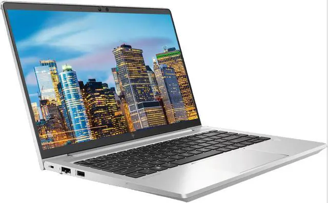 Alt view image 2 of 7 - HP EliteBook 640 G10 Touchscreen 14" i7, 16GB RAM, 512GB SSD, Windows 11 Pro Notebook Bundle with 2 x EliteDisplay E24 24" Monitors, Dual Stand, USB-C Dock, Keyboard and Mouse, Webcam, Headphones, Bag