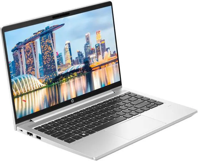 Alt view image 2 of 7 - HP ProBook 440 G10 14" i7, 16GB RAM, 512GB SSD, Bundle with 2 x EliteDisplay E27 27" Monitors, Dual Stand, USB-C Dock, MK670 Wireless Keyboard and Mouse, Gel Pad, Webcam, Headphones, Bag