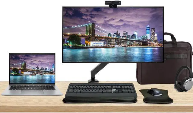 Main image of HP Notebook ZBook Firefly G10 Touchscreen 14" i7, 16GB RAM, 512GB SSD, Windows 11Pro, Z Display Z32k 32" 4K Monitor Bundle, Mount, MK540 Wireless Keyboard, Mouse, Webcam, Wireless Headphones and Bag