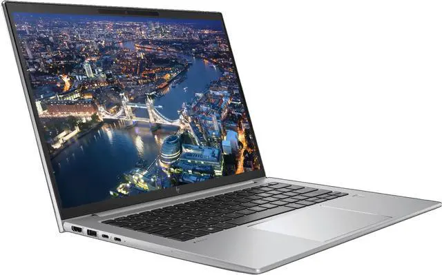 Alt view image 2 of 7 - HP Notebook ZBook Firefly G10 Touchscreen 14" Ryzen 7 Pro, 32GB RAM, 512GB SSD, Windows 11Pro, Z Display Z32k 32" 4K Monitor Bundle, Mount, Keyboard and Mouse, Webcam, Wireless Headphones and Bag