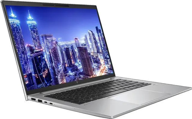 Alt view image 2 of 7 - HP Notebook ZBook Firefly G10 Touchscreen 14" Ryzen 9 Pro, 32GB RAM, 512GB SSD, Windows 11Pro, Z Display Z32k 32" 4K Monitor Bundle, Mount, Keyboard and Mouse, Webcam, Wireless Headphones and Bag