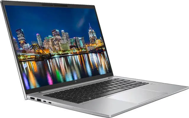 Alt view image 2 of 7 - HP Notebook ZBook Firefly G10 Touchscreen 14" Ryzen 9 Pro, 32GB RAM, 512GB SSD, Windows 11Pro, Z Display Z34c 34" Curved Monitor with Webcam Bundle, Mount, Keyboard, Mouse, Wireless Headphones and Bag
