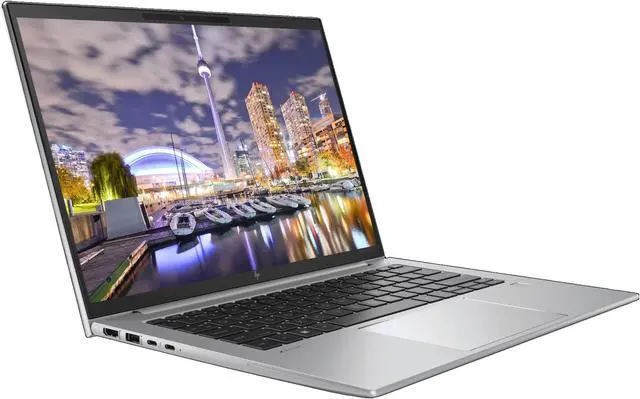 Alt view image 2 of 7 - HP Notebook ZBook Firefly G10 14" Ryzen 5, 16GB RAM, 512GB SSD, Windows 11 Pro, Z Display Z32k 32" 4K Monitor Bundle, Mount, MK670 Wireless Keyboard and Mouse, Webcam, Wireless Headphones and Bag