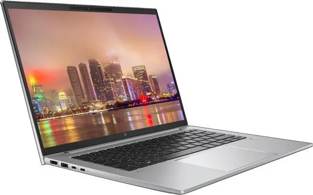 Alt view image 2 of 7 - HP Notebook ZBook Firefly G10 14" Ryzen 5, 16GB RAM, 512GB SSD, Windows 11Pro, Z Display Z34c 34" Curved Monitor with Webcam Bundle, Mount, MK670 Wireless Keyboard, Mouse, Headphones and Bag