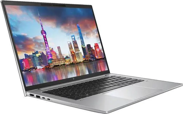 Alt view image 2 of 7 - HP Notebook ZBook Firefly G10 Touchscreen 14" Ryzen 7 Pro, 32GB RAM, 512GB SSD, Windows 11 Pro, Z Display Z32k 32" 4K Monitor Bundle, Mount, Keyboard and Mouse, Webcam, Wireless Headphones and Bag
