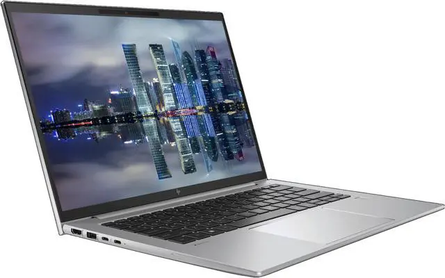 Alt view image 2 of 7 - HP Notebook ZBook Firefly G10 Touchscreen 14" i5, 16GB RAM, 512GB SSD, Windows 11 Pro, Z Display Z34c 34" Curved Monitor with Webcam Bundle, Mount, MK670 Wireless Keyboard and Mouse, Wireless, Bag
