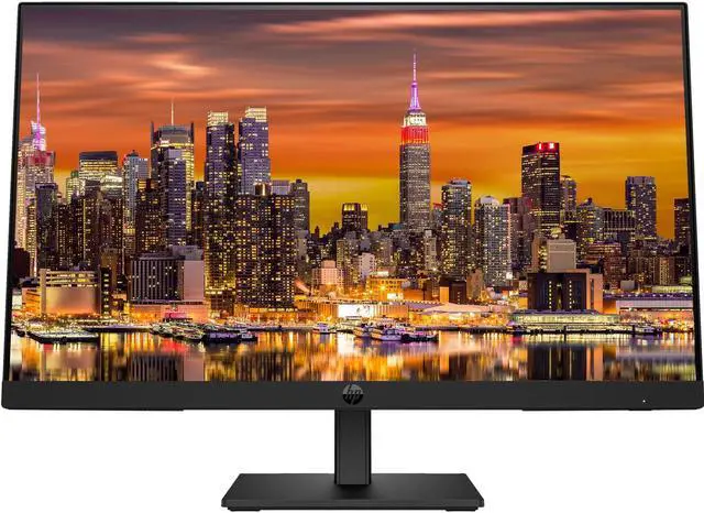 Alt view image 2 of 7 - HP P27h G5 27 inch 1920 x 1080 Full HD Monitor, 2-Pack Bundle with HDMI, VGA, and Display Port, Speakers, Stand, MK270 Wireless Keyboard and Mouse, Gel Wrist Pad, and USB-C Dock