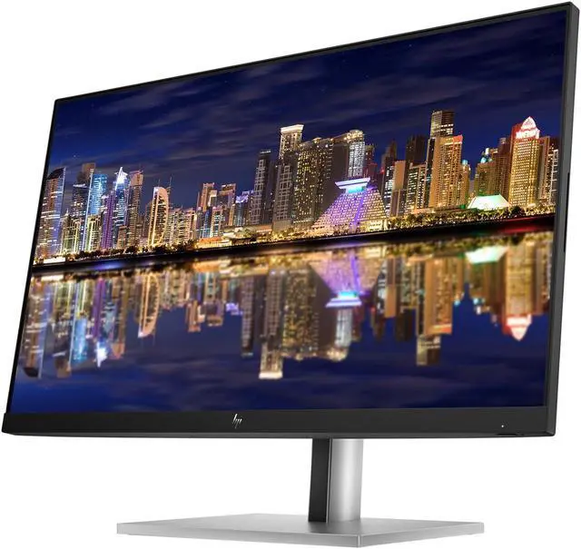 Alt view image 2 of 7 - HP EliteDisplay E24u G5 24 inch FHD LCD IPS Monitor, 2-Pack Bundle with HDMI, USB-C, Ethernet, Display Port, Stand, MK270 Wireless Keyboard and Mouse, Gel Wrist Pad, and USB-C Dock