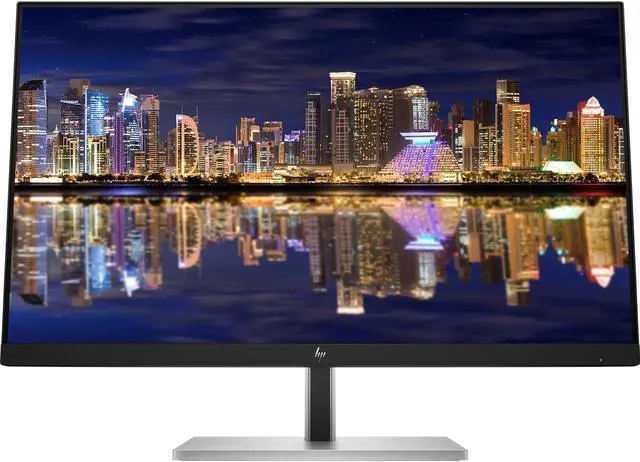Alt view image 3 of 7 - HP EliteDisplay E24u G5 24 inch FHD LCD IPS Monitor, 2-Pack Bundle with HDMI, USB-C, Ethernet, Display Port, Stand, MK270 Wireless Keyboard and Mouse, Gel Wrist Pad, and USB-C Dock
