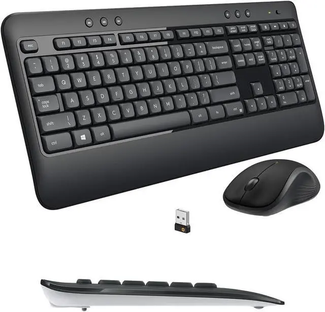 Alt view image 6 of 7 - HP EliteDisplay E27m G4 27 inch 2K Quad HD IPS Conferencing Monitor, 2-Pack Bundle with HP E27q G5, Camera, Built-in Speaker, Stand, MK540 Wireless Keyboard, Mouse, Gel Mouse Pad, and USB-C Dock