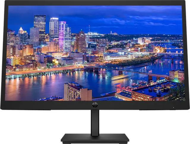 Alt view image 2 of 7 - HP P24v G5 24 inch 1920 x 1080 Full HD Edge LED Monitor, 2-Pack Bundle with HDMI, VG, Stand, MK270 Wireless Keyboard and Mouse, Gel Wrist Pad, and USB-C Dock