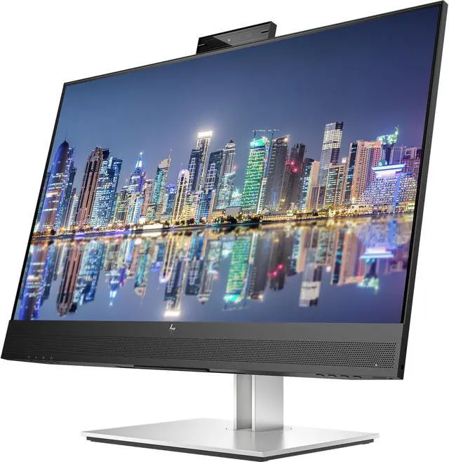 Alt view image 3 of 7 - HP EliteDisplay E27m G4 27 inch 2K Quad HD LED-Backlit LCD IPS Conferencing Monitor, 2-Pack Bundle with HP E27q G5, HDMI, USB Hub, DisplayPort, Camera, Built-in Speaker, Stand, MK270 Wireless Keyboard