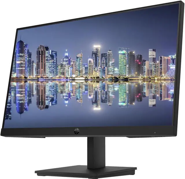 Alt view image 2 of 6 - HP P24h G5 24 inch 1920 x 1080 FHD Edge LED LCD Monitor, 2-Pack Bundle with HDMI, VGA, and Display Port, Built-in Speakers, Desk Mount Dual Monitor Stand and HP USB-C Multiport G5 Dock