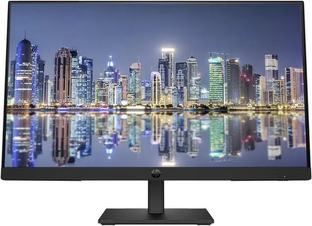 Alt view image 3 of 6 - HP P24h G5 24 inch 1920 x 1080 FHD Edge LED LCD Monitor, 2-Pack Bundle with HDMI, VGA, and Display Port, Built-in Speakers, Desk Mount Dual Monitor Stand and HP USB-C Multiport G5 Dock