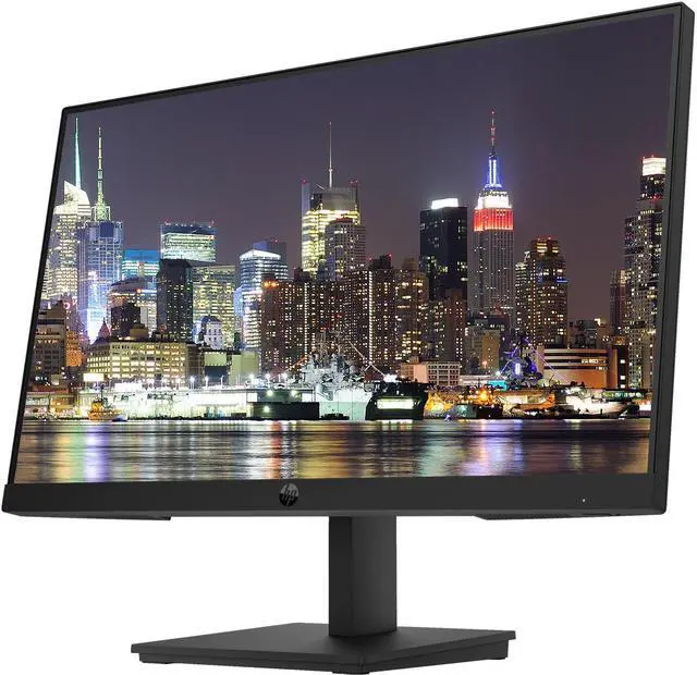 Alt view image 2 of 6 - HP P27h G5 27 inch 1920 x 1080 FHD Edge LED LCD Monitor, 2-Pack Bundle with HDMI, VGA, and Display Port, Built-in Speakers, Desk Mount Dual Monitor Stand and HP USB-C Multiport G5 Dock