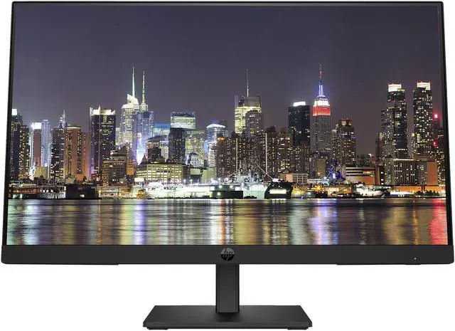 Alt view image 3 of 6 - HP P27h G5 27 inch 1920 x 1080 FHD Edge LED LCD Monitor, 2-Pack Bundle with HDMI, VGA, and Display Port, Built-in Speakers, Desk Mount Dual Monitor Stand and HP USB-C Multiport G5 Dock