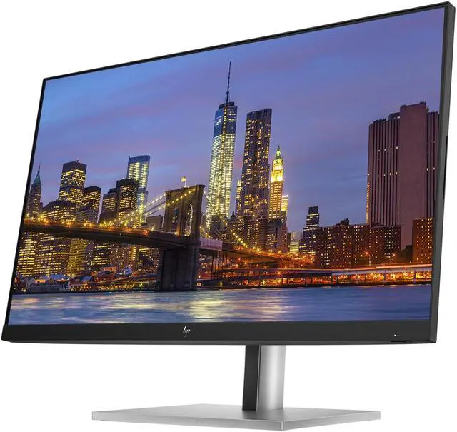 Alt view image 3 of 6 - HP EliteDisplay E27u G5 27 inch 2K Quad HD LCD IPS Monitor, 2-Pack Bundle with HDMI, USB-C, Ethernet, and Display Port, Desk Mount Dual Monitor Stand and HP USB-C Multiport G5 Dock