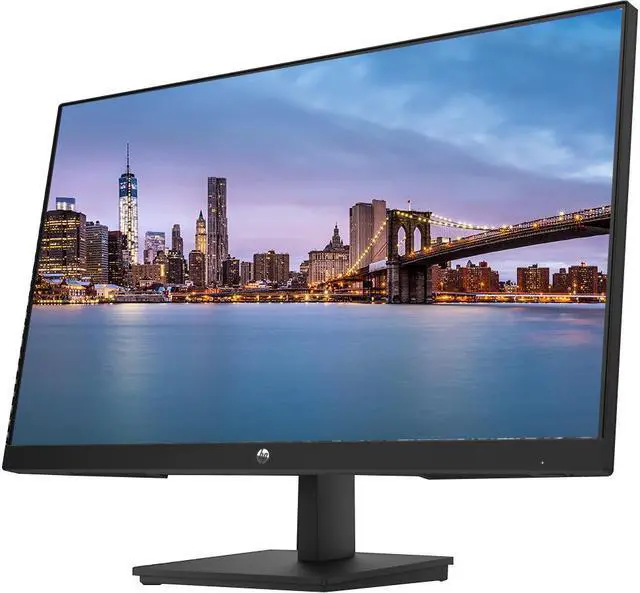 Alt view image 2 of 6 - HP P24 G5 24 inch 1920 x 1080 Full HD Edge LED LCD Monitor, 2-Pack Bundle with HDMI, VGA, and Display Port
