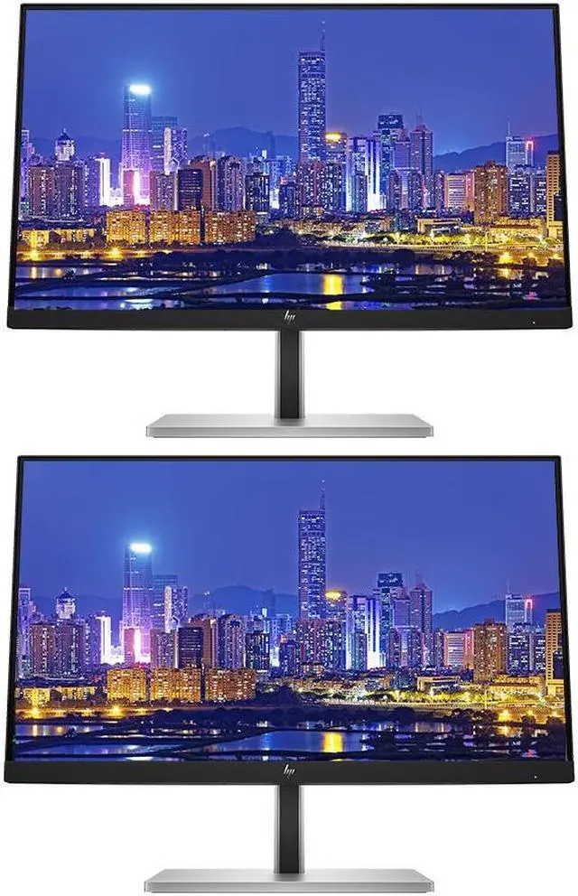 Main image of HP EliteDisplay E27u G5 27 inch 2K Quad HD LCD IPS Monitor, 2-Pack Bundle with Full Dock, HDMI, USB-C, Ethernet, and Display Port