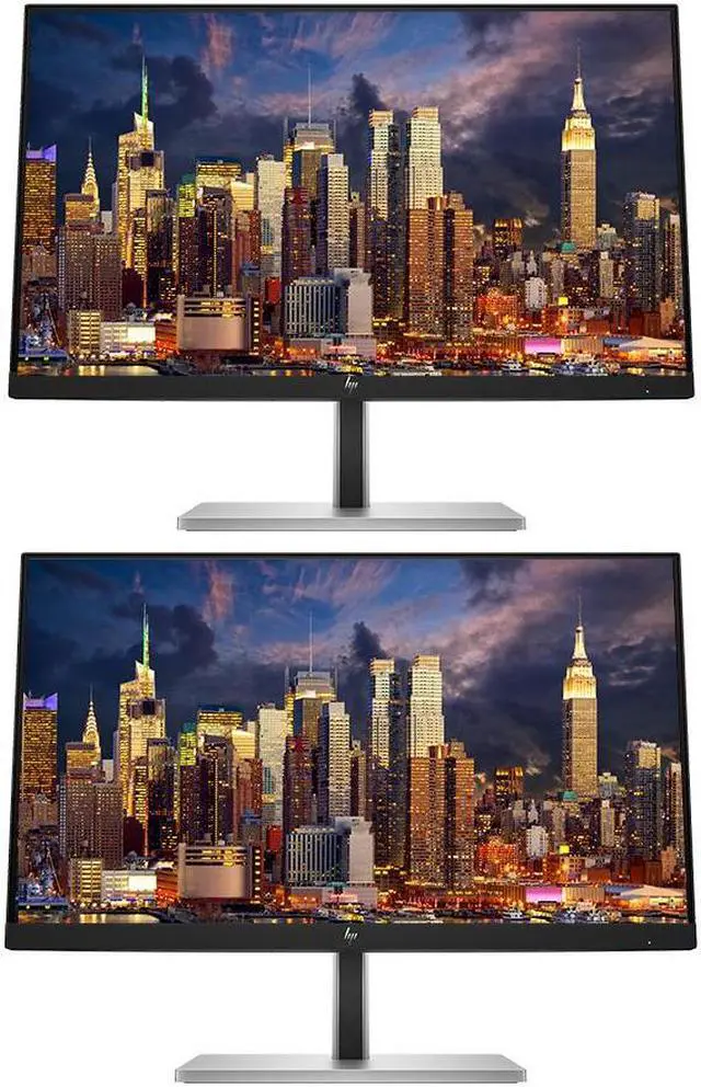 Main image of HP EliteDisplay E32k G5 32 inch 4K Ultra HD LCD IPS Monitor, 2-Pack Bundle with Full Dock, HDMI, USB-C, Ethernet, and Display Port, Built-in Speakers