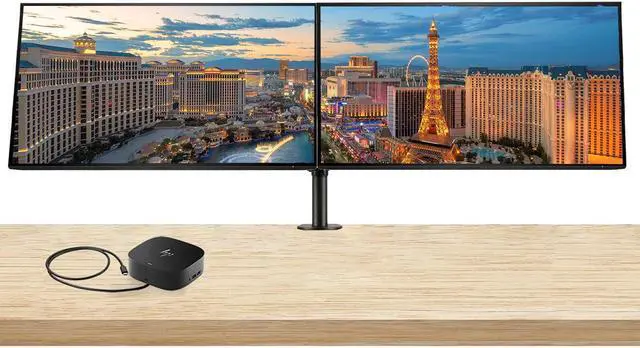 Main image of HP Z Display Z32k G3 32 inch 4K Ultra HD 3840 x 2160 LED LCD IPS Monitor, 2-Pack Bundle with HDMI, USB Hub, DisplayPort, USB-C, Desk Mount Monitor Stand and HP USB-C Multiport G5 Dock