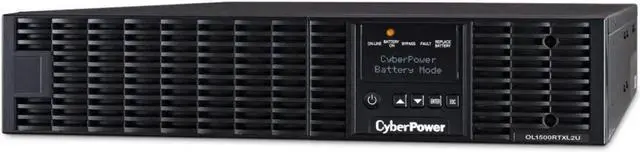 Alt view image 3 of 7 - CyberPower OL1500RTXL2U 2U Rack/Tower Smart App Online UPS System 1500VA/1350W Power Supply, Intelligent LCD, 8 x NEMA 5-15R Outlets, AVR, Remote Management, Bundle with 16GB USB Storage