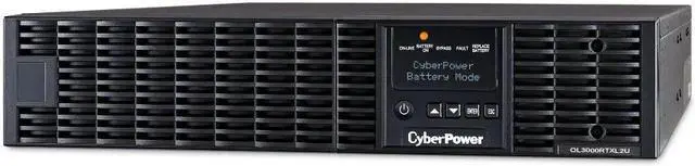 Alt view image 3 of 7 - CyberPower OL3000RTXL2U 2U Rack/Tower Smart App Online UPS System 3000VA/2700W Power Supply, Intelligent LCD, 6 × NEMA 5-20R, 1 × L5-30R, AVR, Remote Management, Bundle with 16GB USB Storage