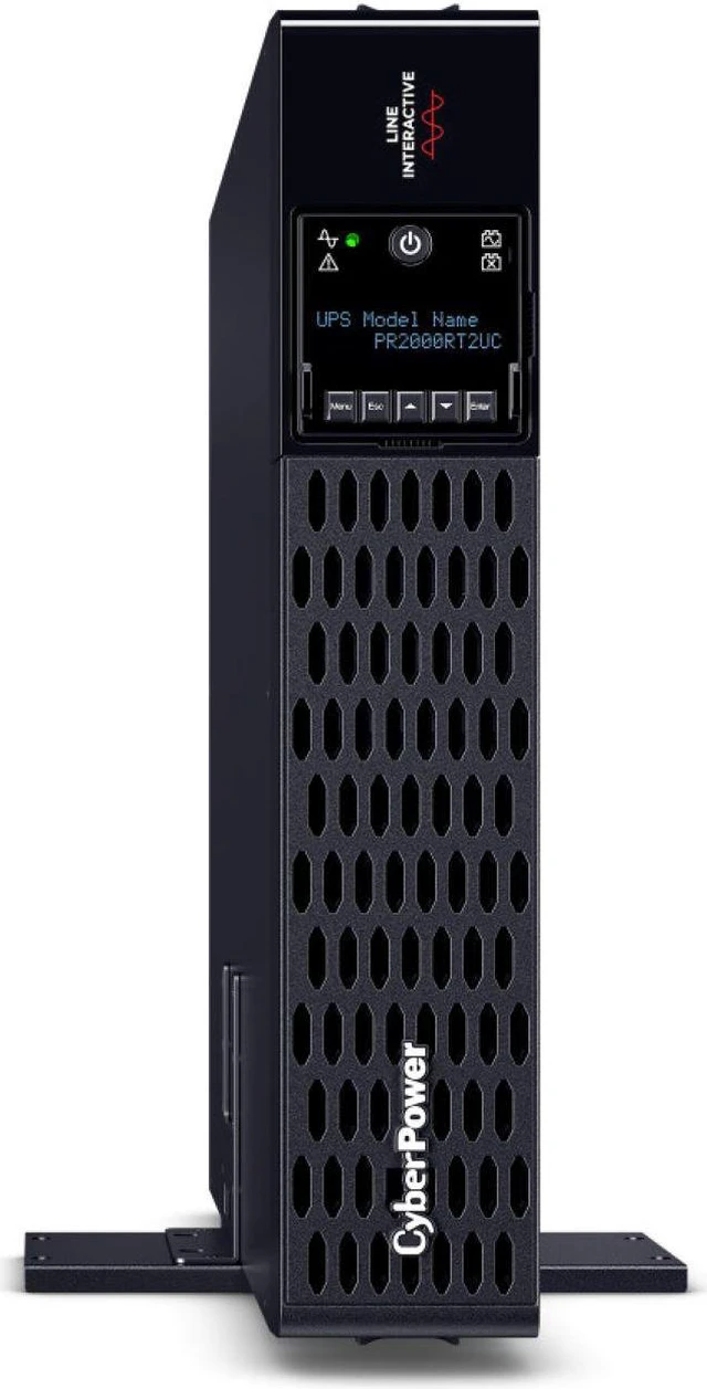 CyberPower PR2000RT2UC 2U Rack/Tower Smart App UPS System 2000VA/2000W ...